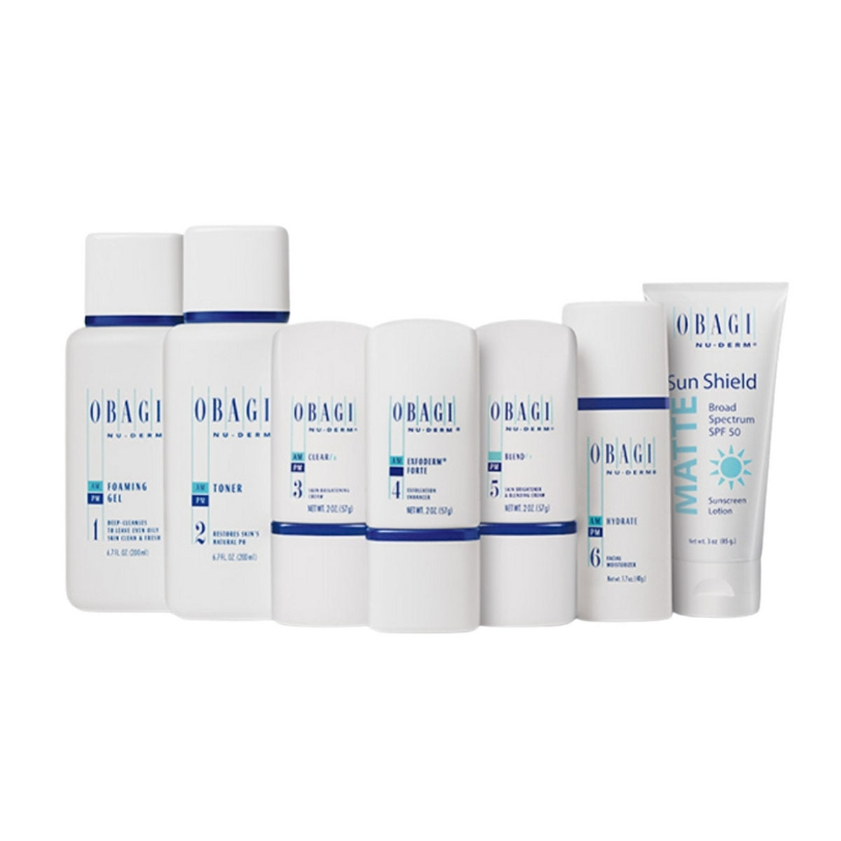 OBAGI Medical Nu-Derm Skin Transformation System Normal to Oily