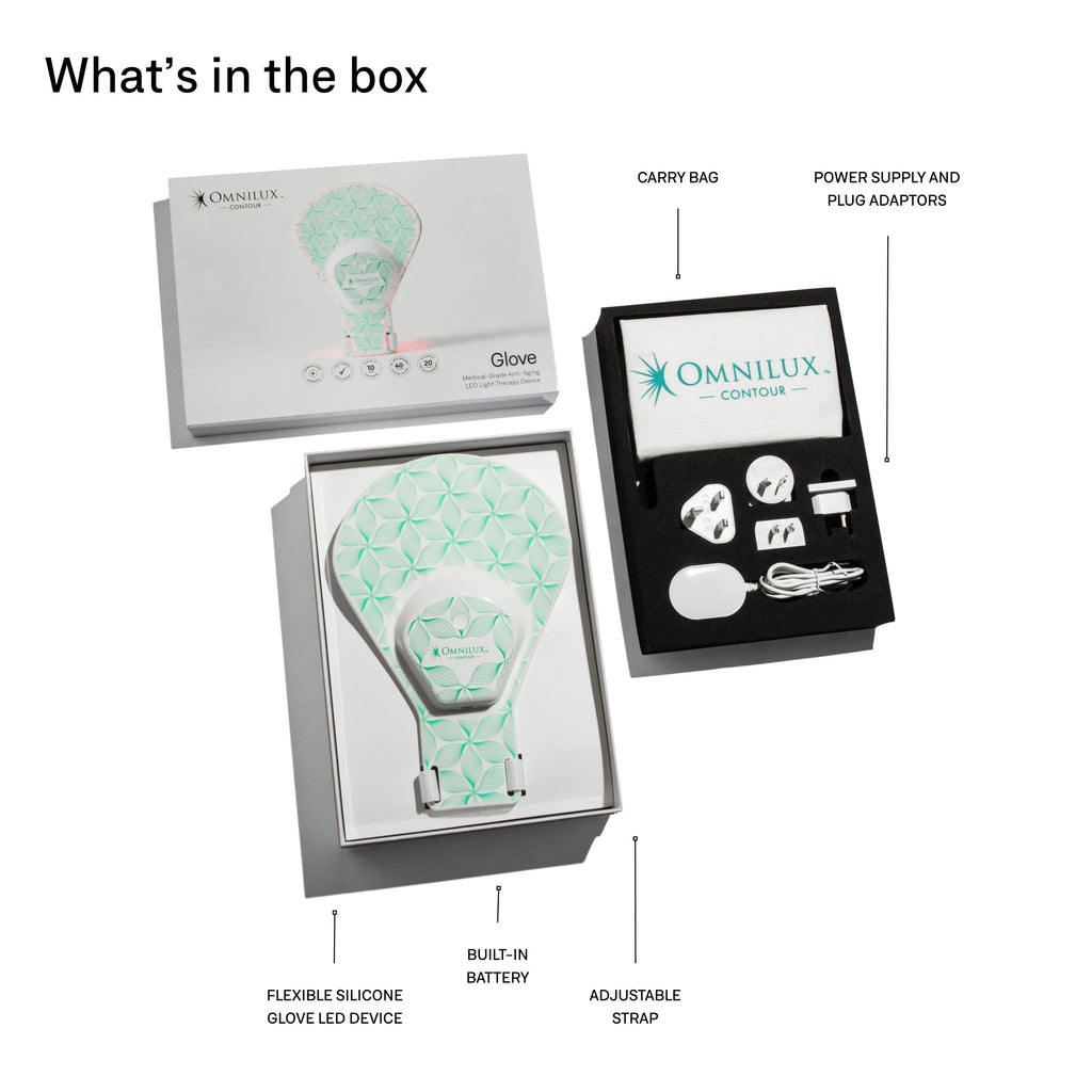 Omnilux Contour Glove LED Light Therapy Device