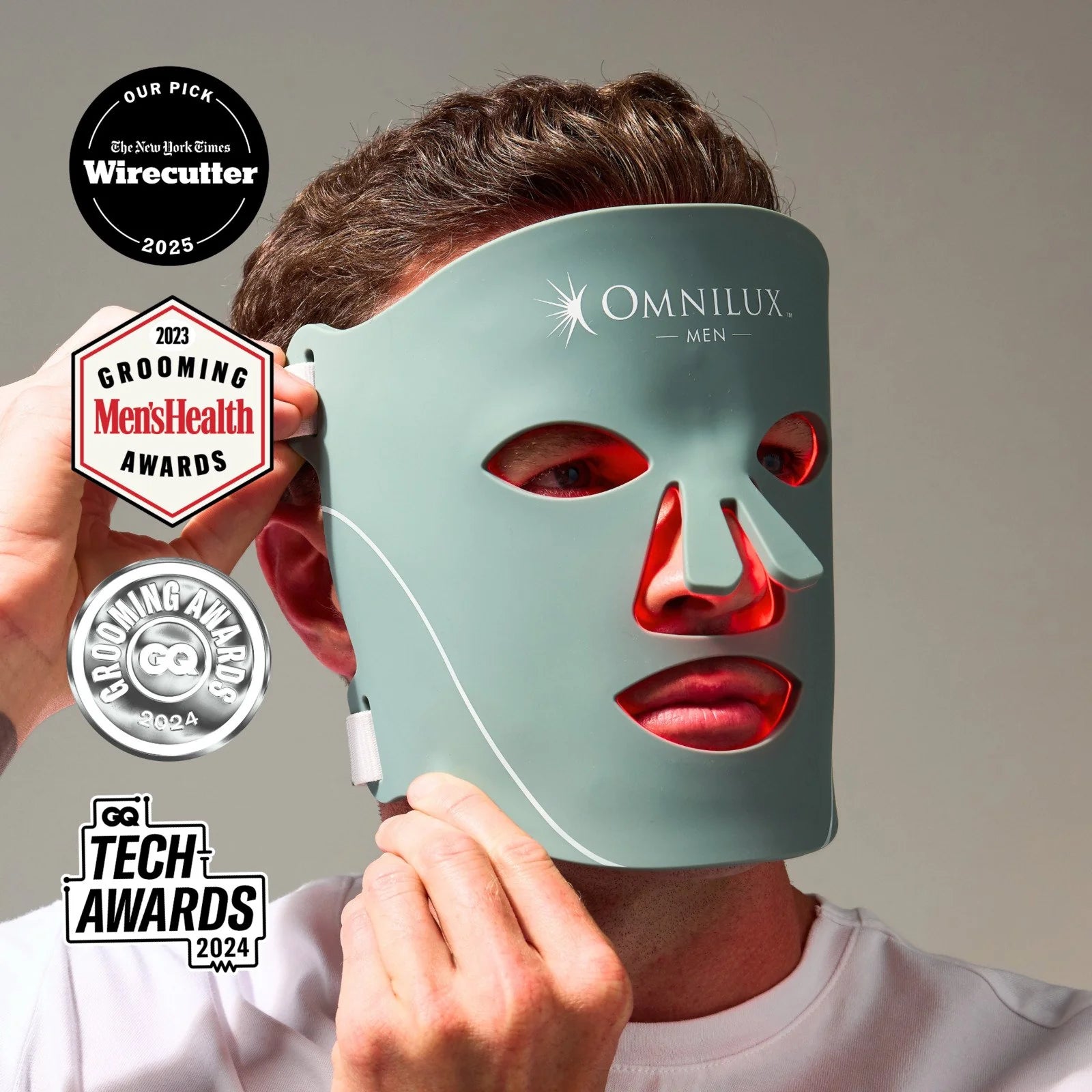 Omnilux Men LED Light Therapy Mask