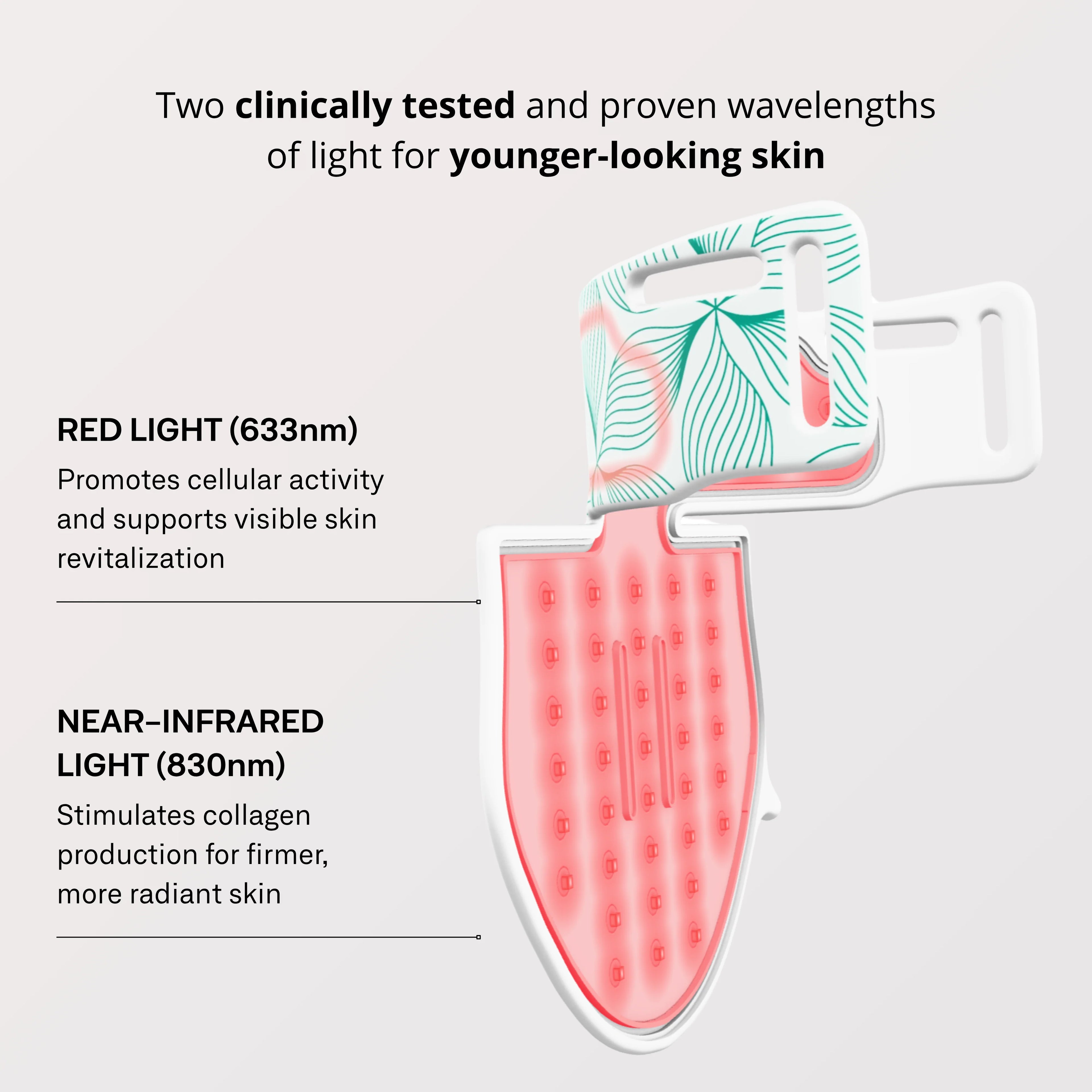 Omnilux Contour Neck & Décolleté LED Light Therapy Device