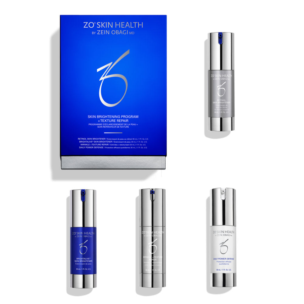 ZO Skin Health Brightening Program + Texture Kit 4 products